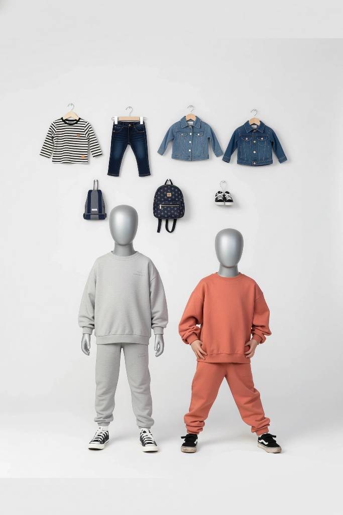 maniquí ropa niños